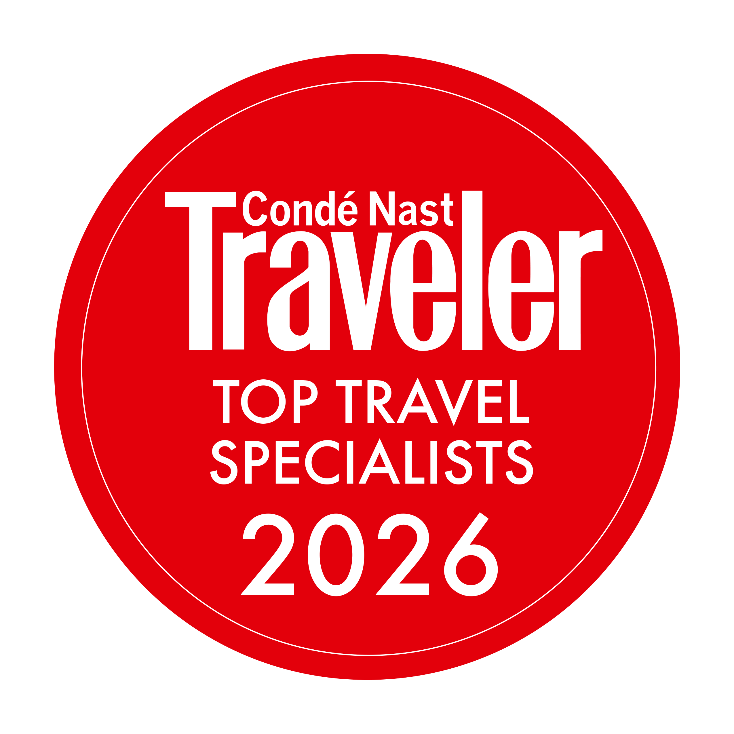 Condé Nast Traveler Award